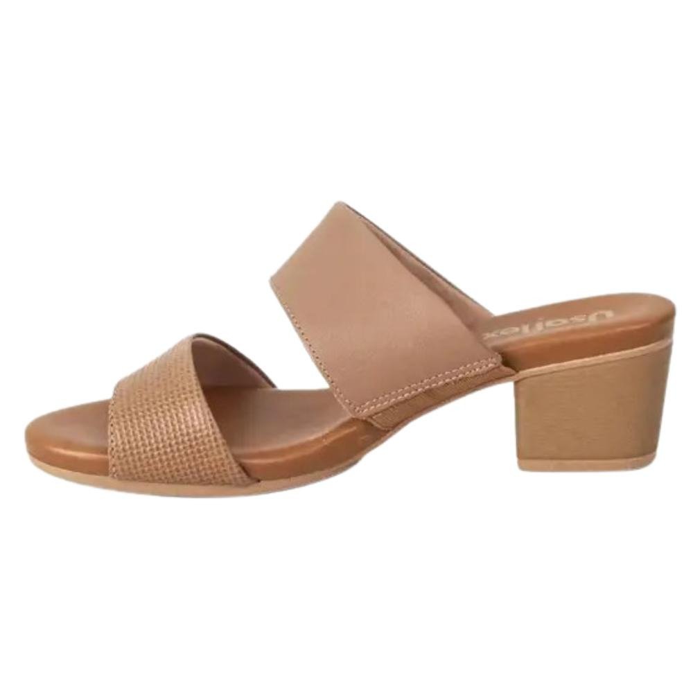 TAMANCO USAFLEX SALTO BLOCO TRESSE CAMEL Marrom 3