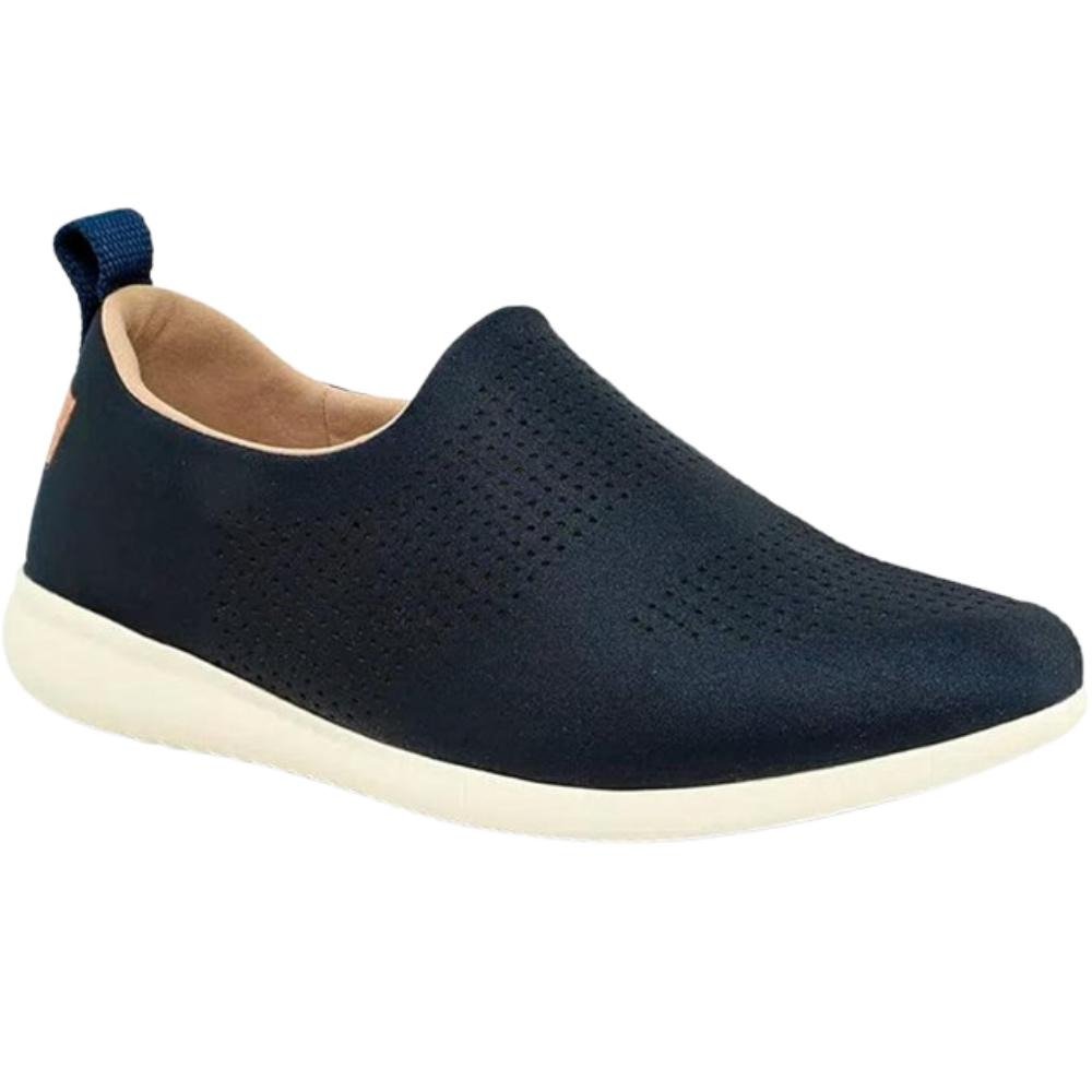 TENIS USAFLEX SLIP ON ELASTANO NEW BLUE Azul