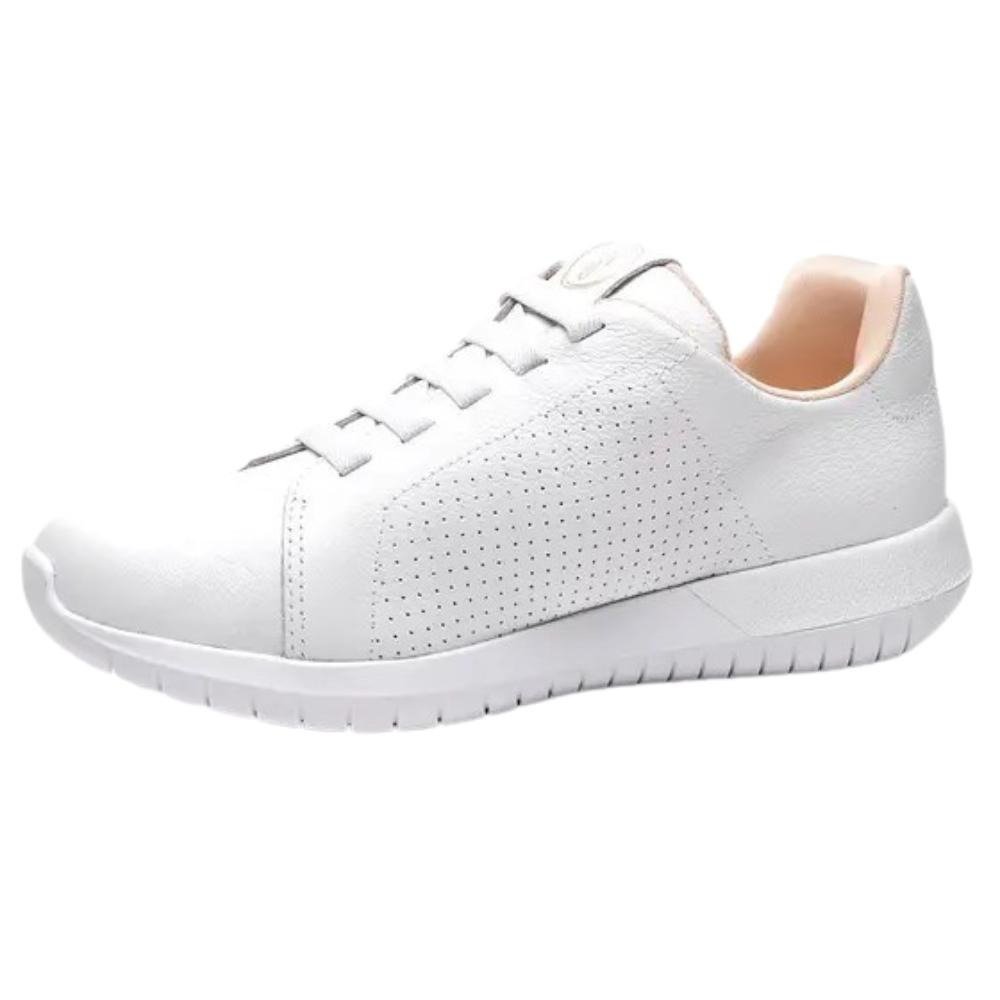 TENIS USAFLEX ELASTICO BRANCO COM ZIPER Branco 2