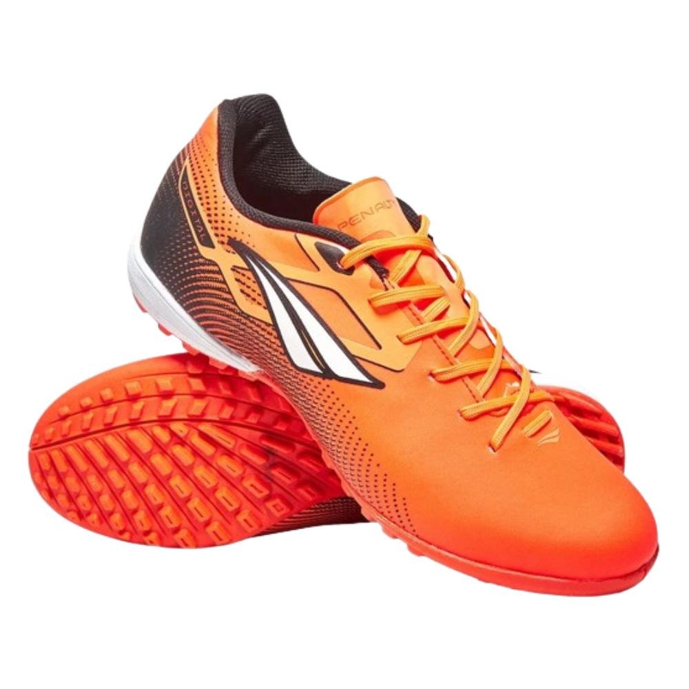 CHUTEIRA PENALTY SOCIETY DIGITAL Y-1 CORAL-BRANCO -LARANJA Branco/Laranja 2