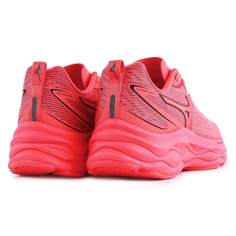 Tênis Mizuno Unissex Victory RSP Vermelho Preto Rosa