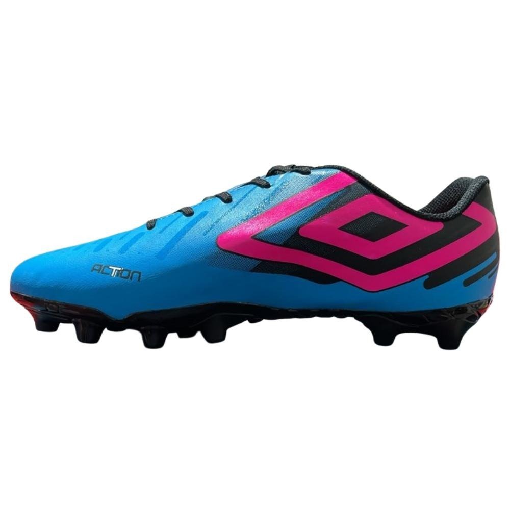 CHUTEIRA UMBRO CAMP0  ACTION AZUL/PRETO/ROSA Azul/Preto 2