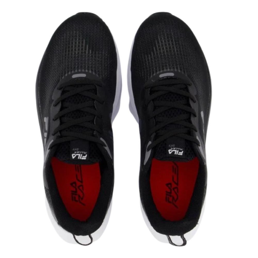 TENIS FILA RACER SKY MASCULINO-PRETO/GRAFITE/CINZA Preto 3
