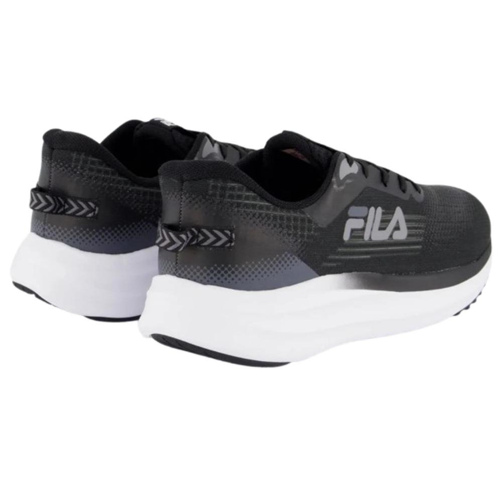 TENIS FILA RACER SKY MASCULINO-PRETO/GRAFITE/CINZA Preto 4