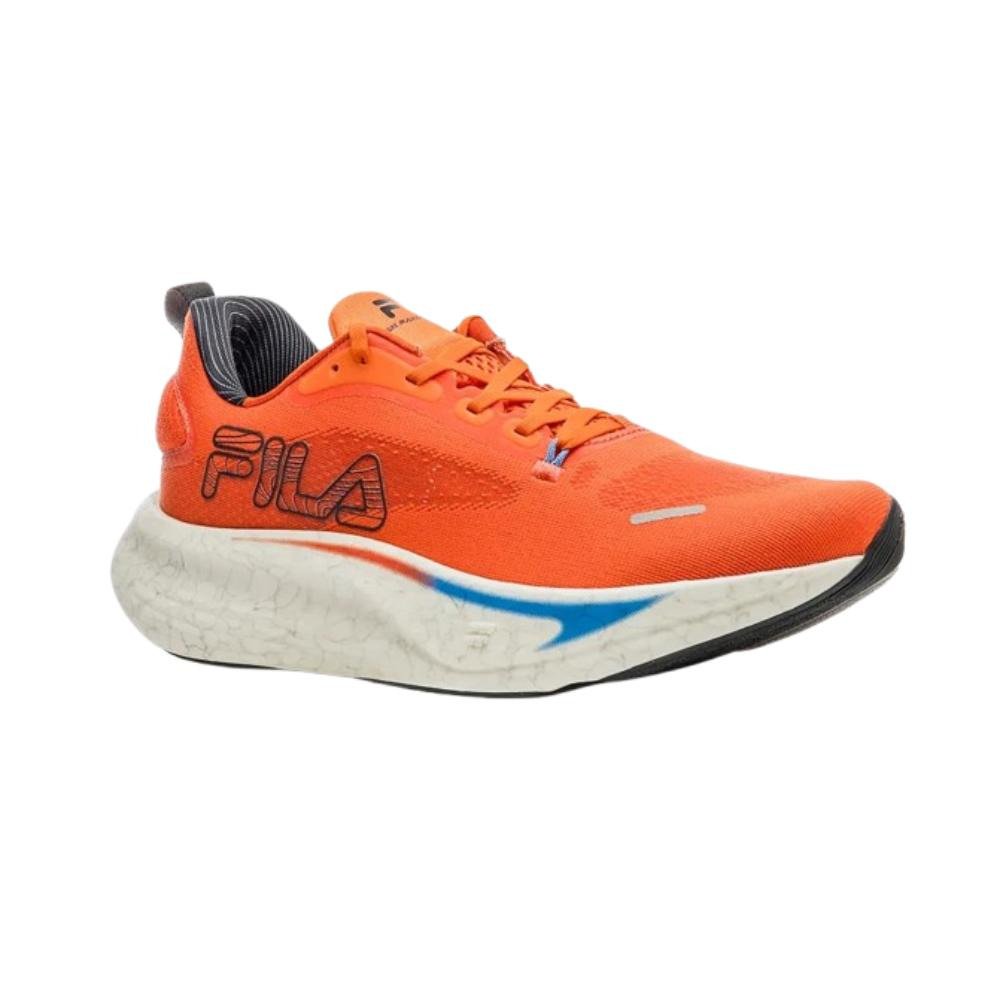 TENIS FILA FLOAT MAXXI 2 PRO MASCULINO-LARANJA/PRETO/AZUL Laranja 3