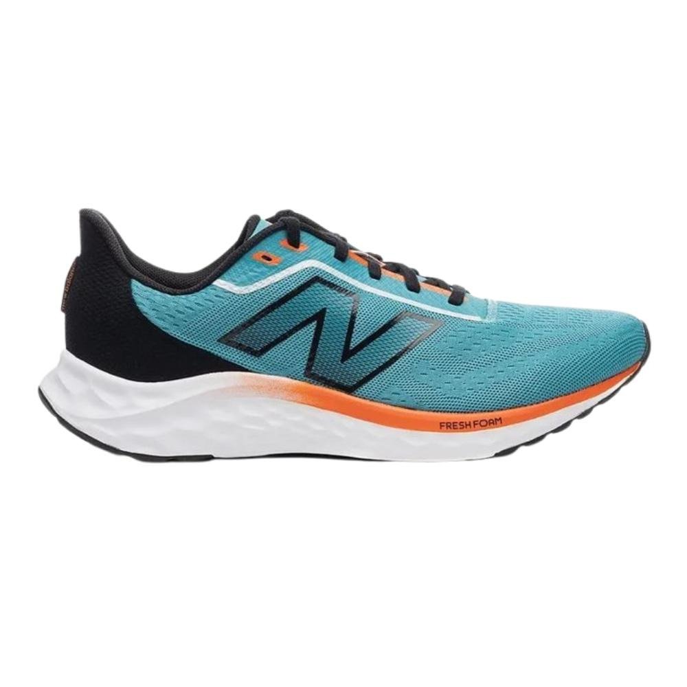 Tênis New Balance Fresh Foam Arishi v4 Masculino - Azul/Laranja Verde 1