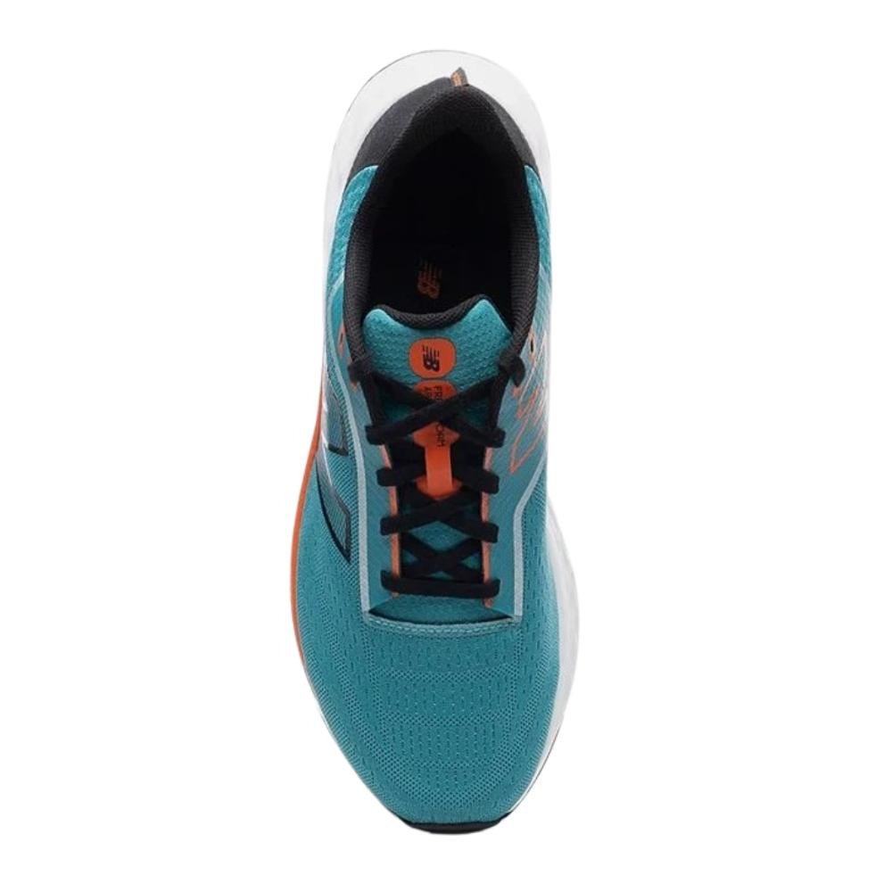 Tênis New Balance Fresh Foam Arishi v4 Masculino - Azul/Laranja Verde 4