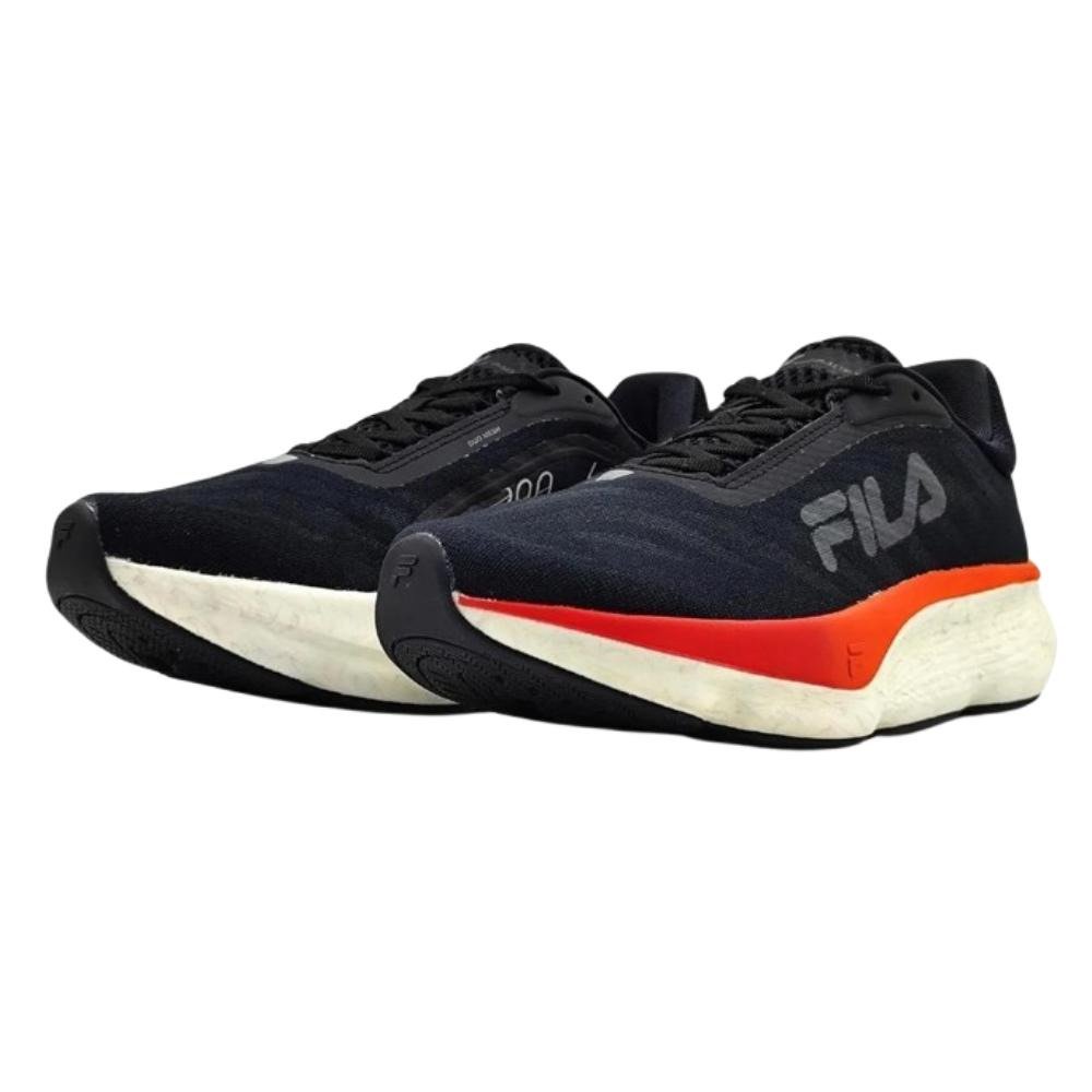 TENIS FILA FLOAT MAXXI 2 MASCULINO-PRETO/VERMELHO/GRAFITE Preto 3