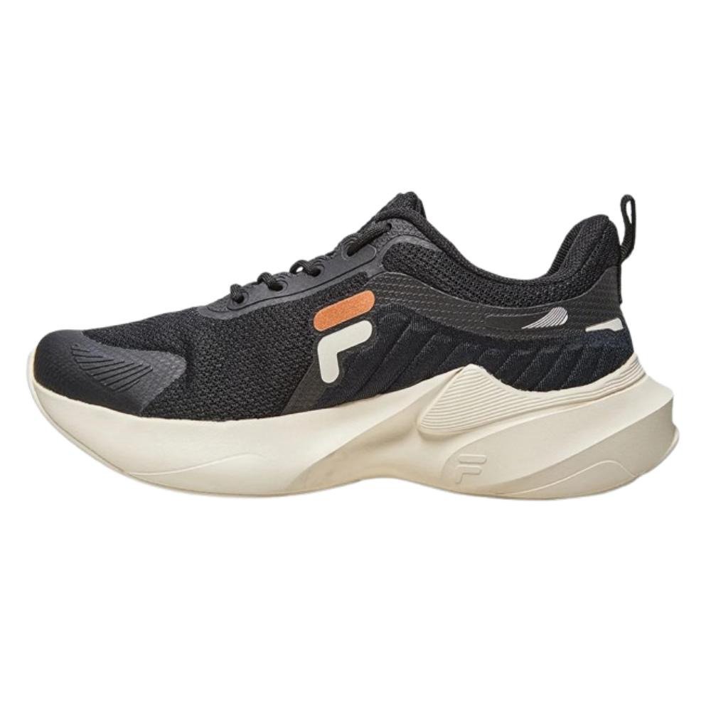 TENIS FILA PROGRESS LITE FEMININO-PRETO/BEGE/COBRE Preto 2