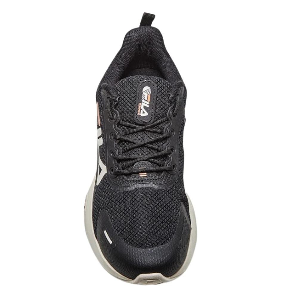 TENIS FILA PROGRESS LITE FEMININO-PRETO/BEGE/COBRE Preto 4