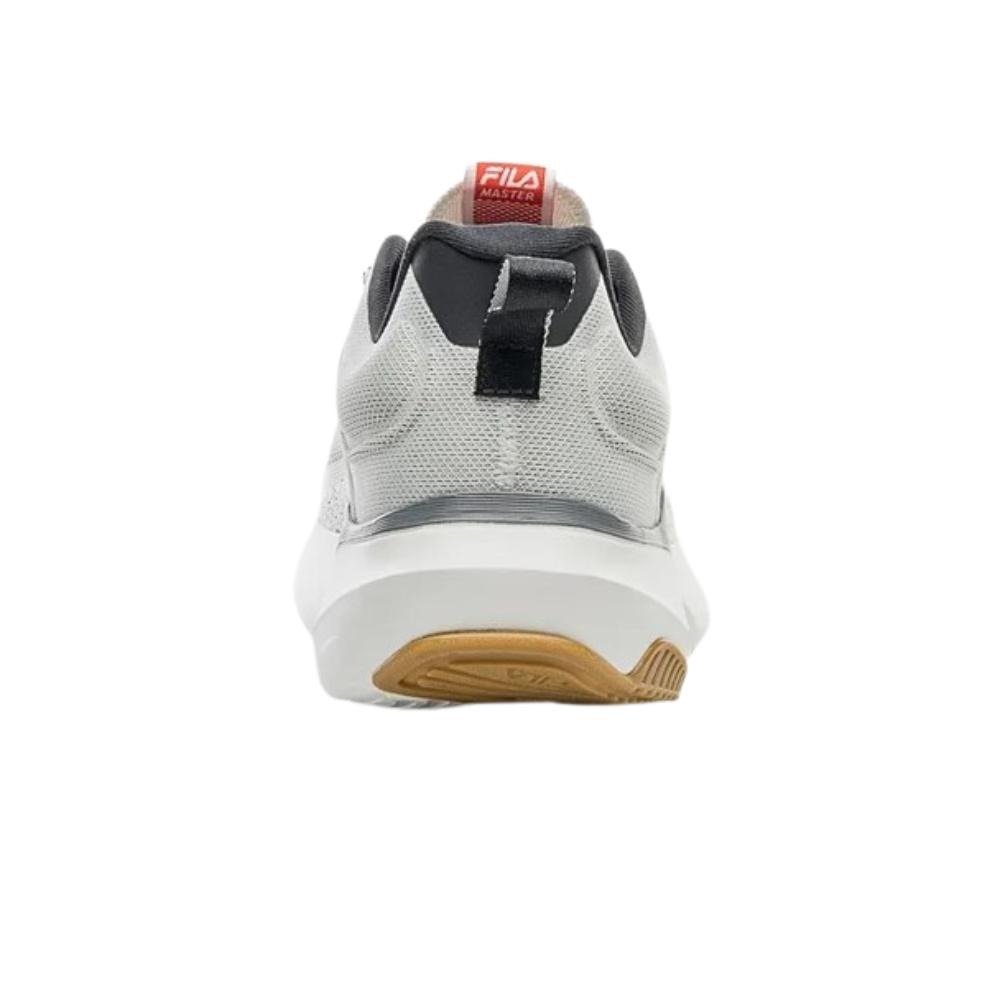 TENIS FILA MASTER MASCULINO-BRANCO/PRETO/VERMELHO Branco 4