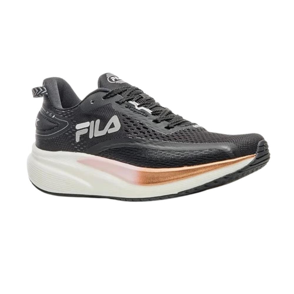 TENIS FILA RACER T2 XTREME FEMININO-PRETO/COBRE/ROSA Preto 3