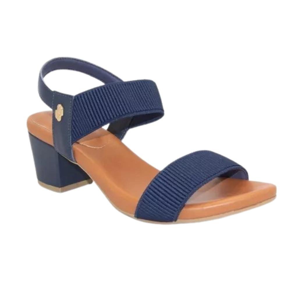 SANDALIA USAFLEX SALTO BLOCO NEW BLUE Azul 2