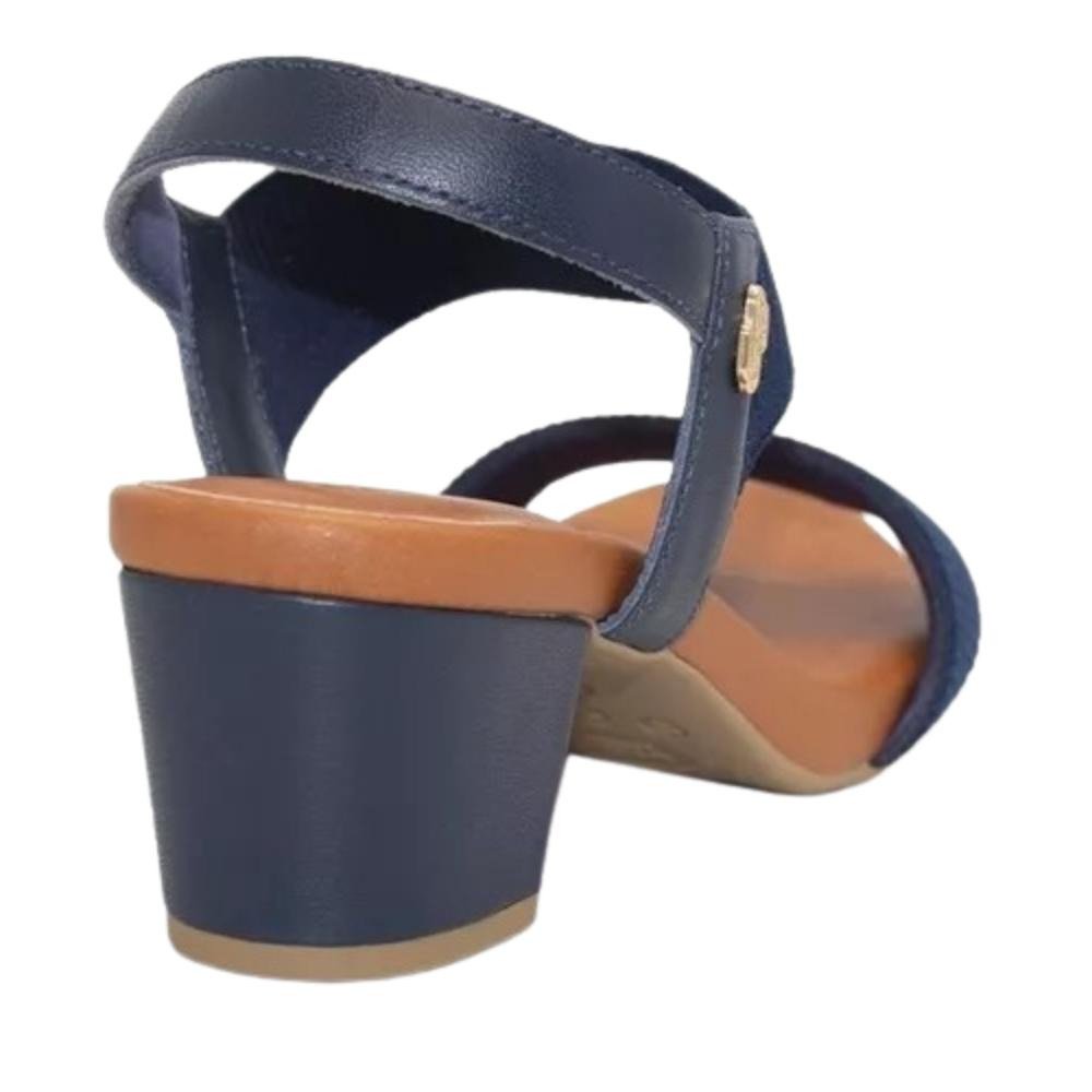 SANDALIA USAFLEX SALTO BLOCO NEW BLUE Azul 4