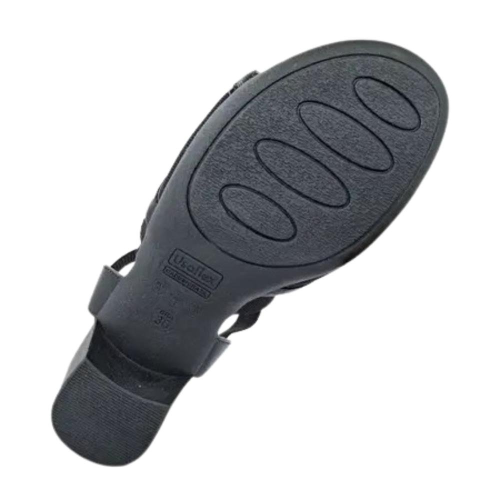 SANDALIA USAFLEX SALTO BLOCO PRETO MM0803002 Preto 5
