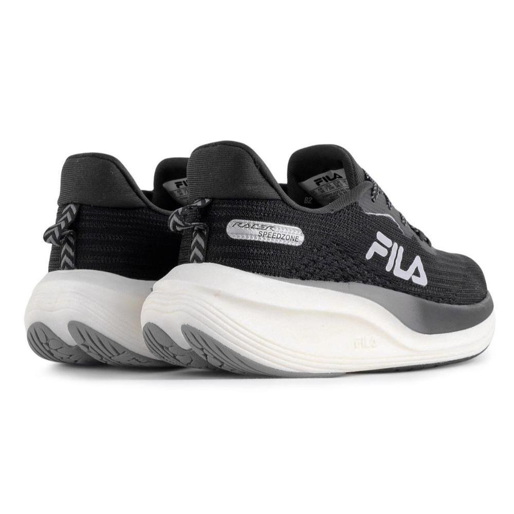 TENIS FILA RACER SPEEDZONE FEMININO-PRETO/BEGE/CINZA Preto 3