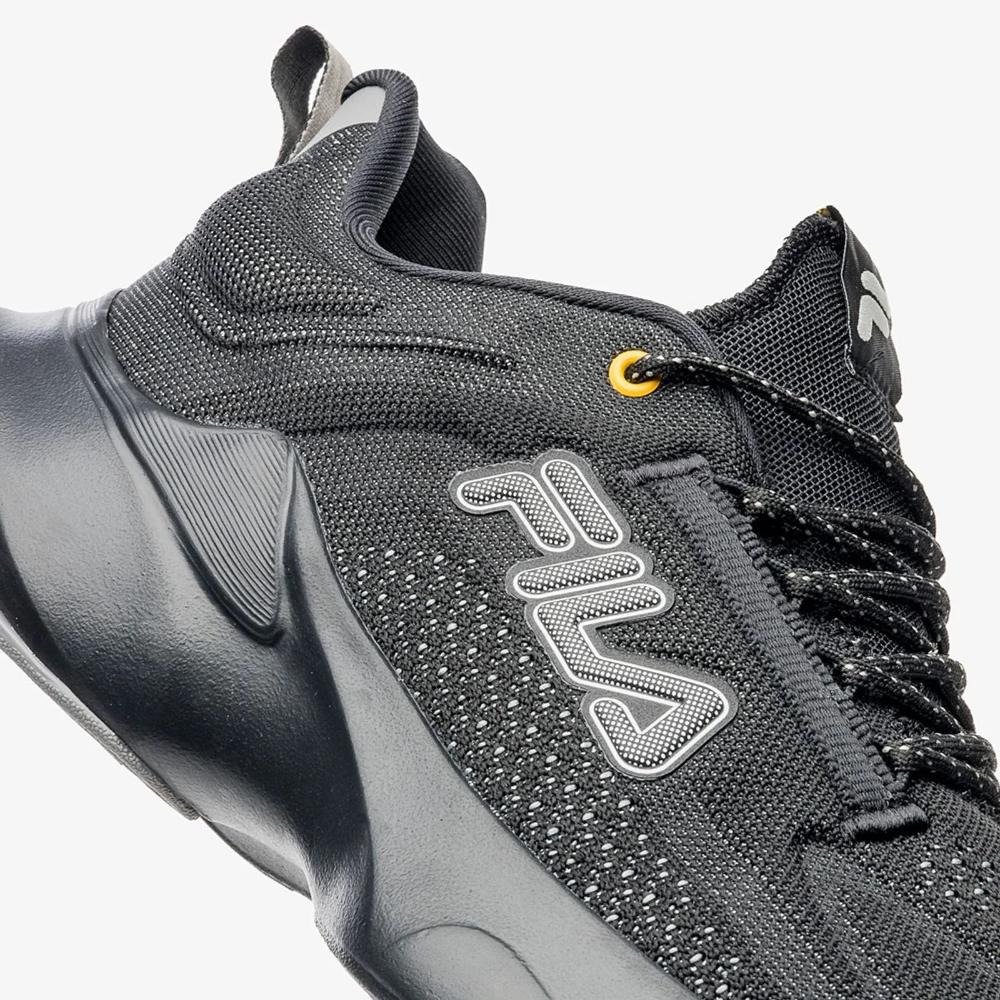 TENIS FILA MASTER MASCULINO-PRETO/CINZA/FFOD Preto 3