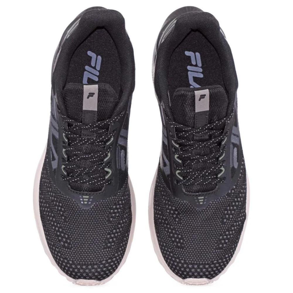TENIS FILA EFECTO MASCULINO-PRETO/VERDE OLIVA/BRANCO Preto 4