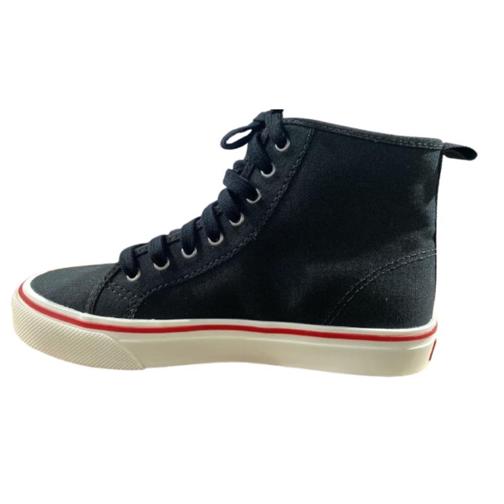 TENIS REDLEY HIGH CANO ALTO IR21 LONA PRETO Preto 3