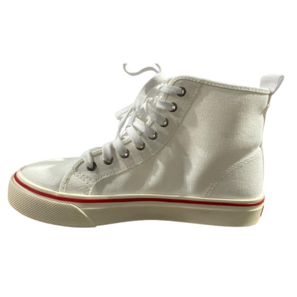 TENIS REDLEY HIGH CANO ALTO IR21 LONA BRANCO Branco 1