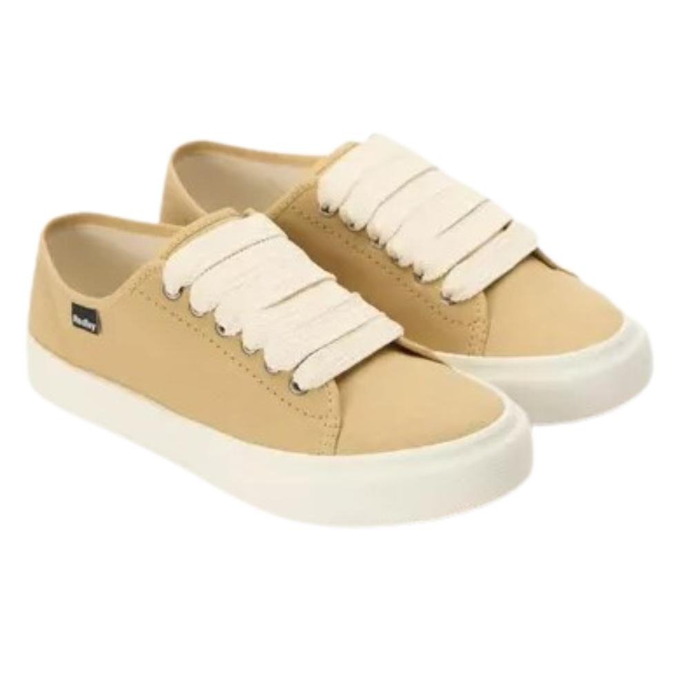 TENIS REDLEY WAVE IR22 LONA CAMEL Bege 2