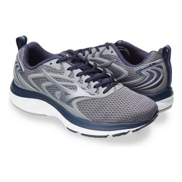 TENIS MIZUNO SPACE 4 CINZA ESCURO Cinza 5