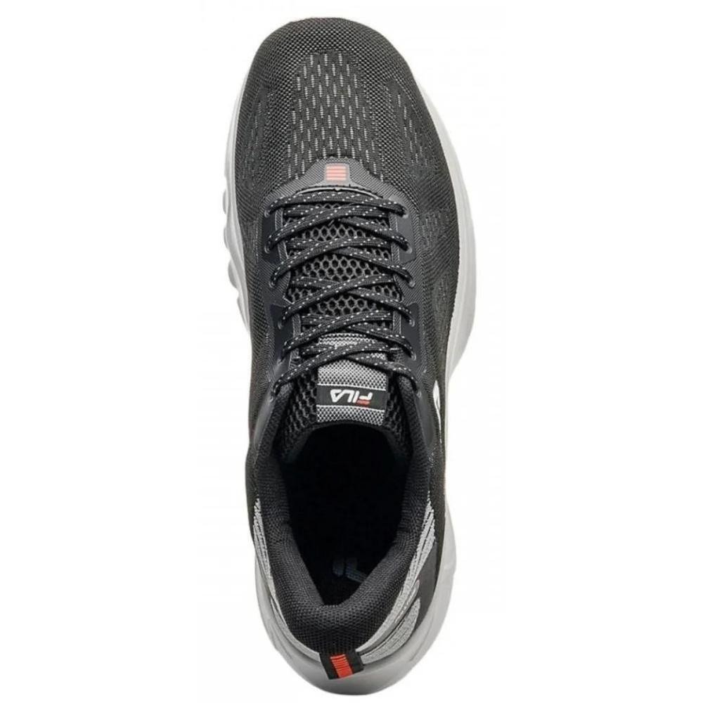 TENIS FILA FULLTIME MASCULINO-PRETO/BRANCO/VERMELHO Preto 4