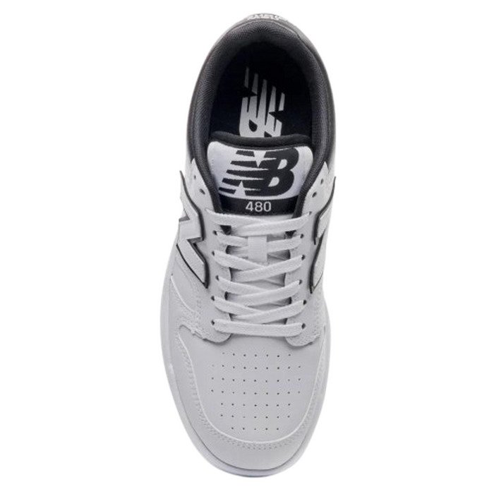 TENIS NEW BALANCE 480 LOW MASCULINO-BRANCO/PRETO Branco/Preto 4
