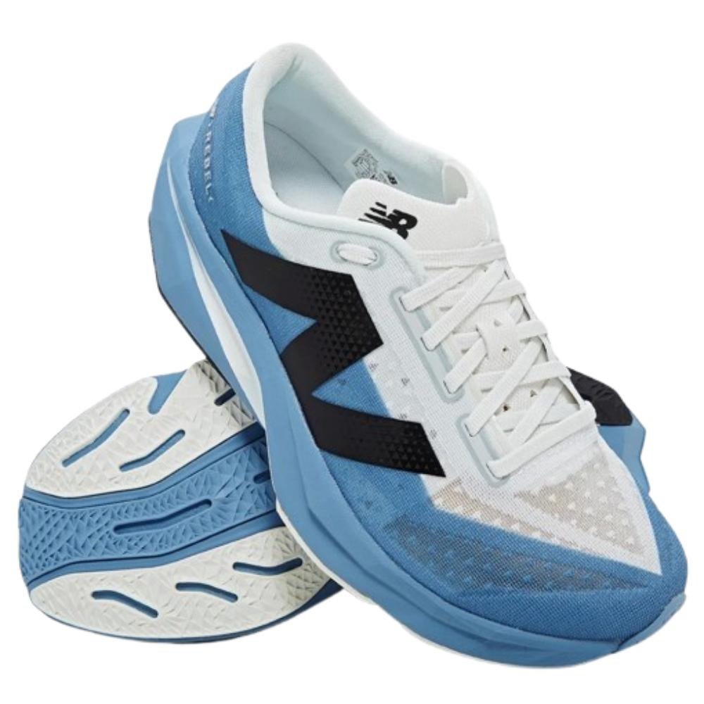 Tênis New Balance FuelCell Rebel v4 Masculino - Azul Azul 3