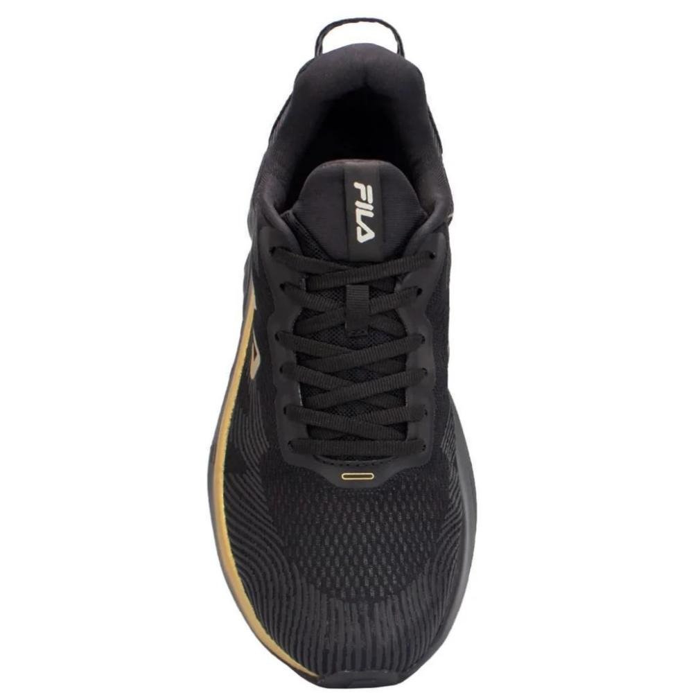 TENIS FILA MAXXIMUS MASCULINO-PRETO/DOURADO Preto/Dourado 3