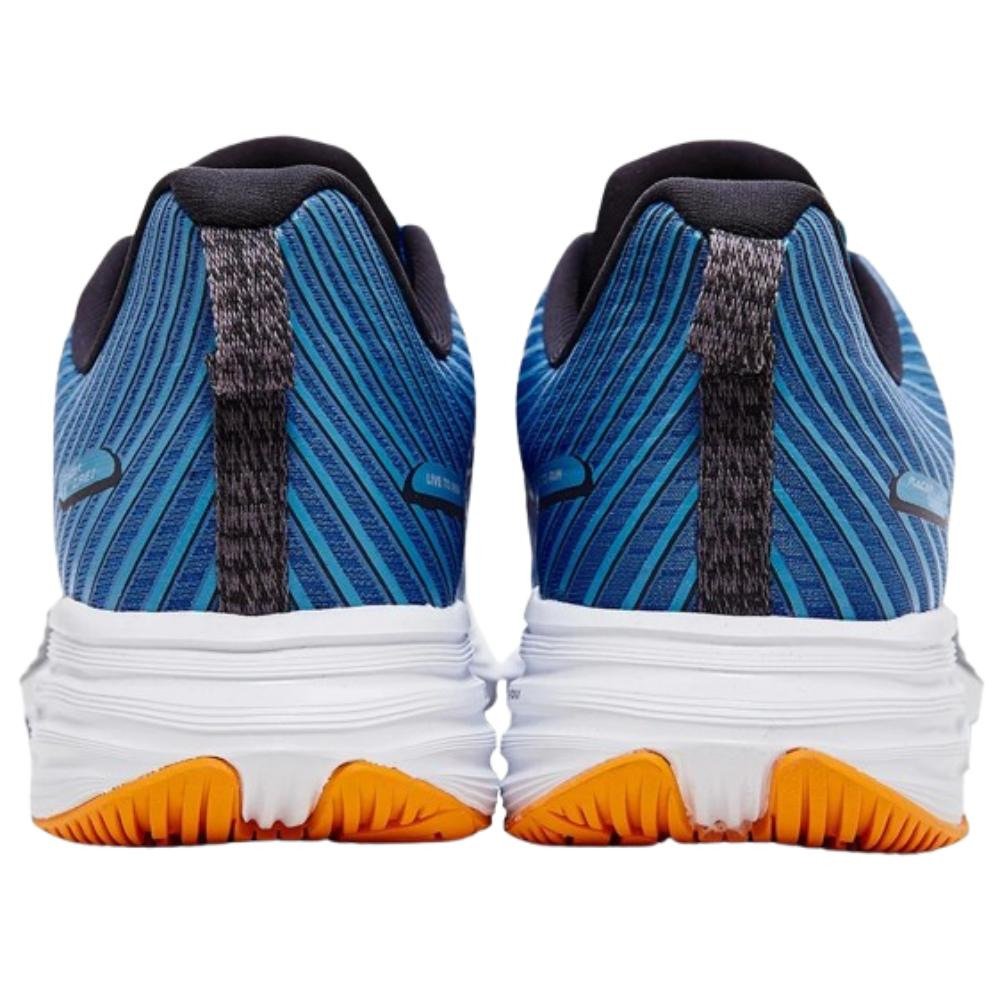 TENIS FILA RACER CURVE 2 MASCULINO-AZUL CELESTE/PRETO/LARANJA Azul Celeste/Preto/Laranja 4
