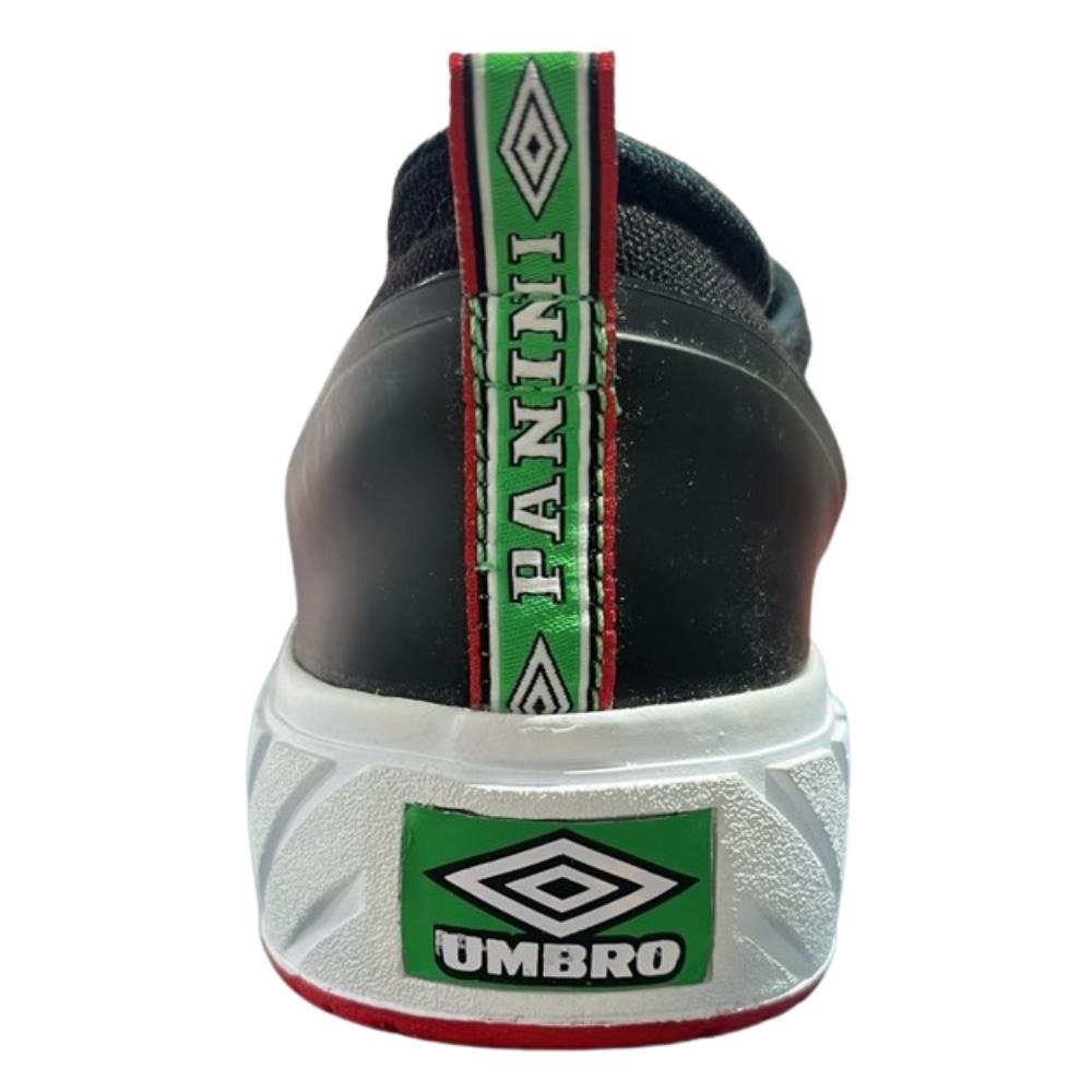 TENIS UMBRO RUDY PANINI PRETO BRANCO VERMELHO Preto 3
