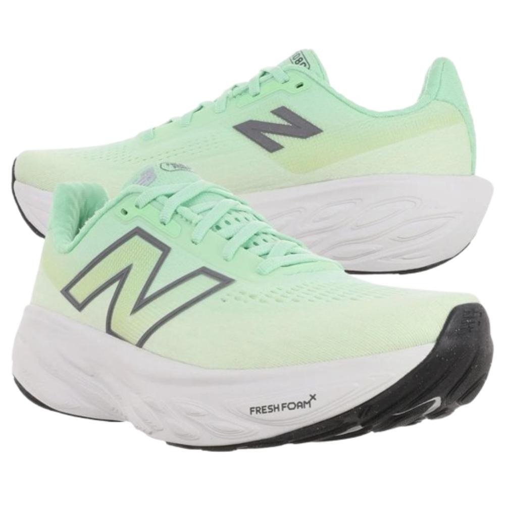 Tênis New Balance Fresh Foam X 1080v14 Feminino - Verde Claro Verde Claro 4