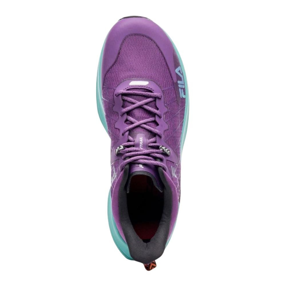 Tênis Fila Racer Skytrail Feminino - Roxo Violeta/Azul/Laranja Roxo 3
