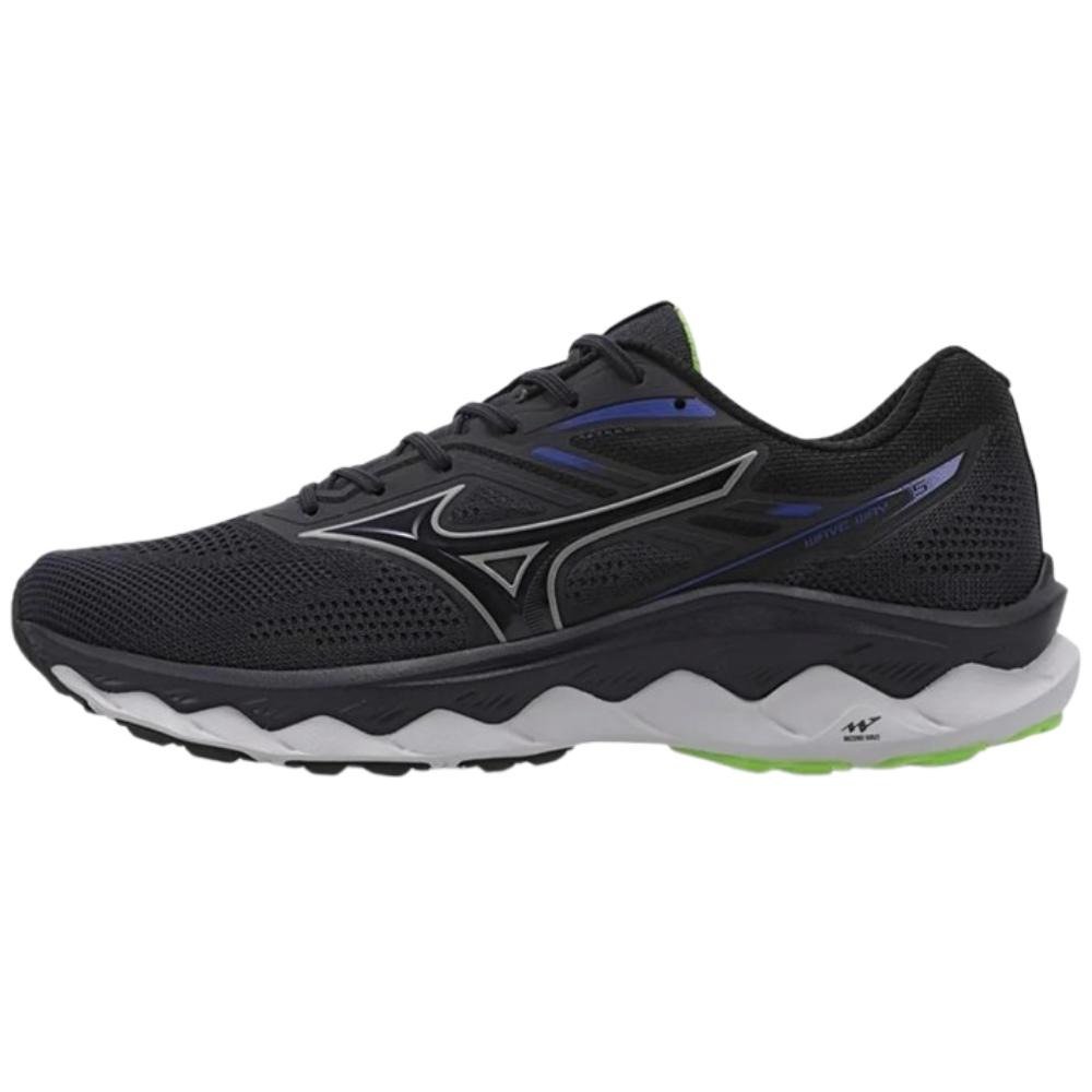 Tênis Mizuno masculino Wave Way 5 Marino Preto/Marinho 2