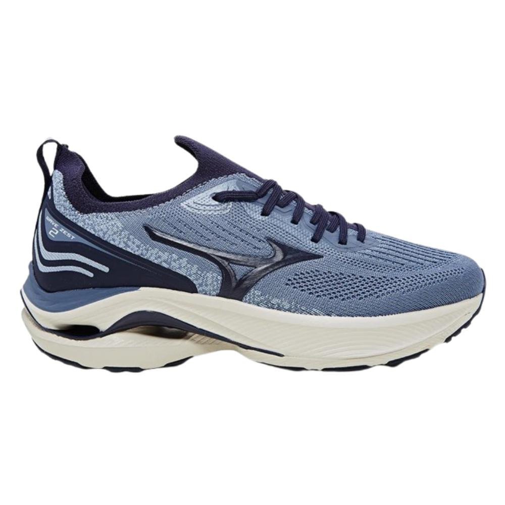 Tênis Mizuno Masculino Wave Zest 2 Maritim Azul 1