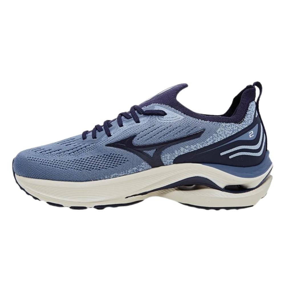 Tênis Mizuno Masculino Wave Zest 2 Maritim Azul 2