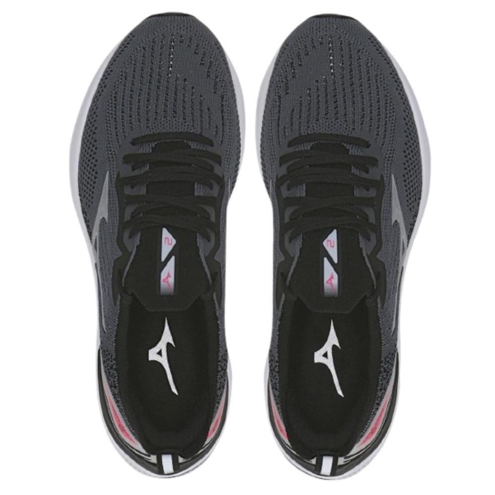 Tênis Mizuno Feminino Wave Zest 2 Chumbo Pink Chumbo/Pink 3