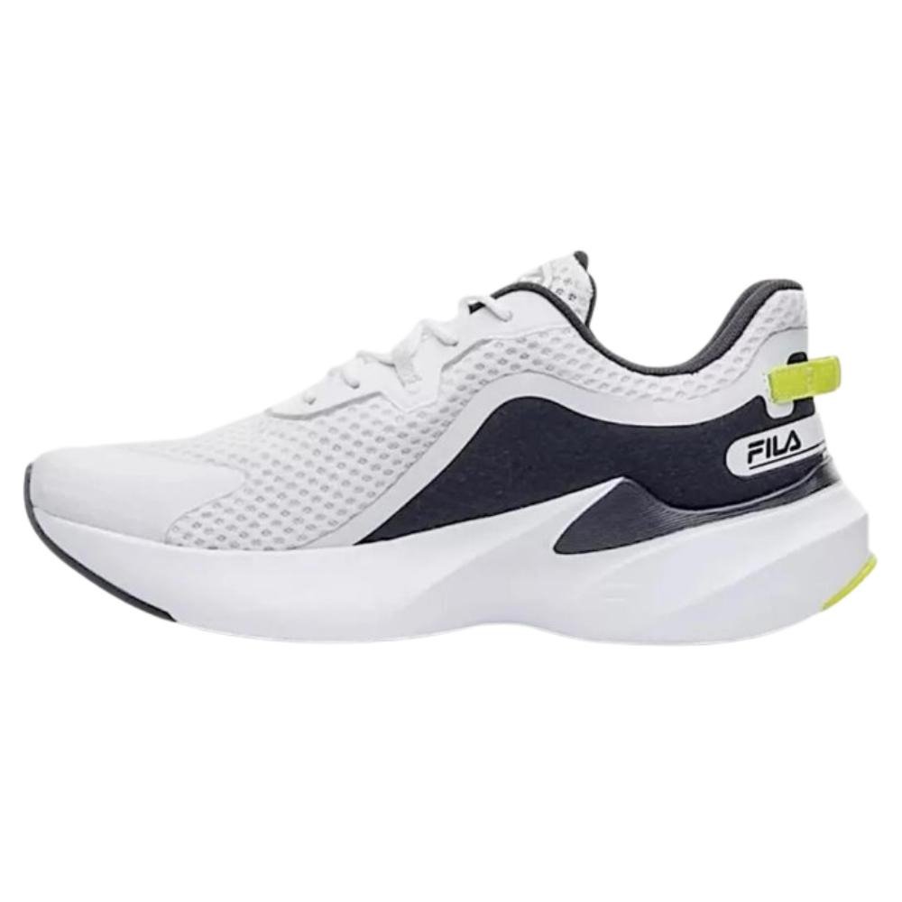 Tenis Fila Recovery Masculino - Branco/Preto/Verde Branco/Preto/Verde 2