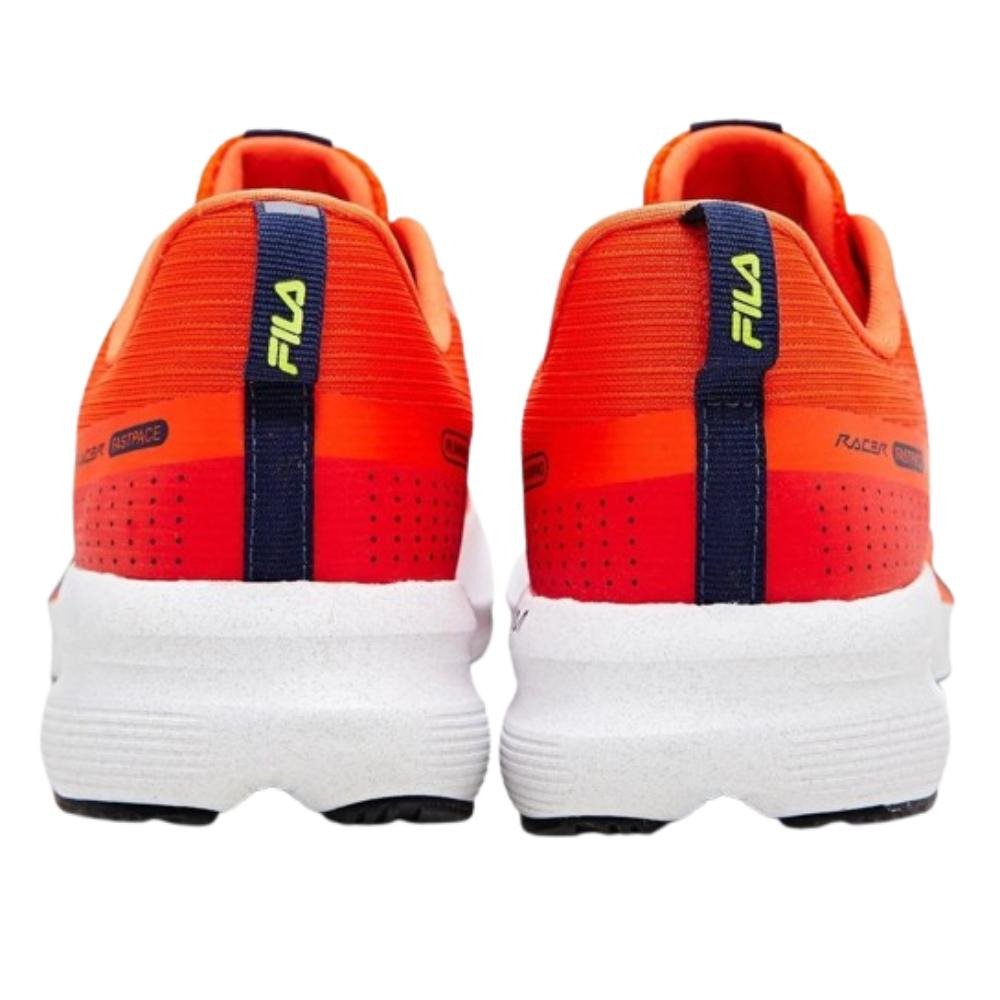 Tênis Fila Racer Fastpace Masculino - Laranja/Marinho/Vermelho Laranja/Marinho/Vermelho 4