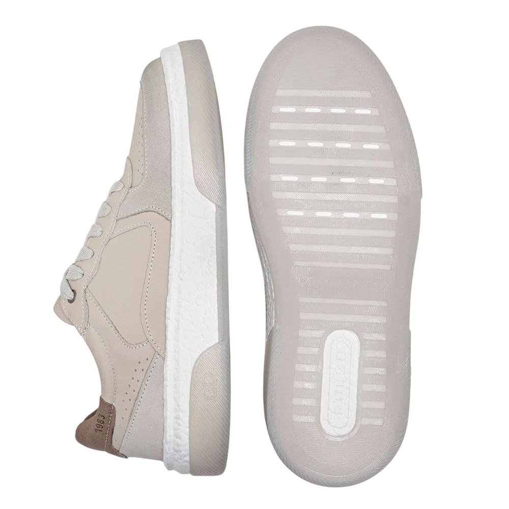 SAPATENIS DEMOCRATA BEAT PULSE OFF WHITE/CREME 623101-003 Bege 3