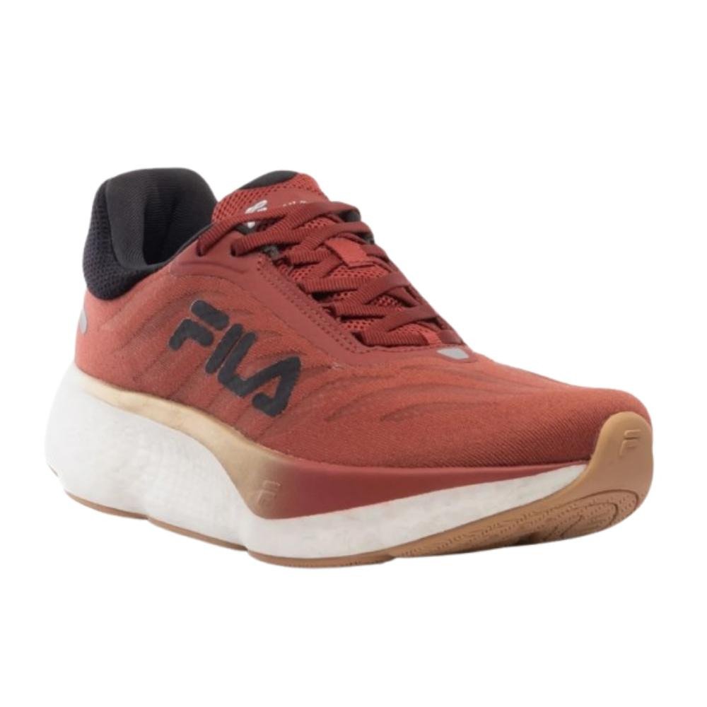 Tênis Fila Floatt Maxx 2 Masculino - Marrom/Preto/Dourado Vermelho/Preto/Dourado 3