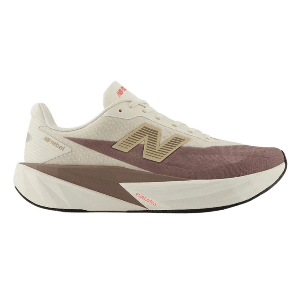 Tênis New Balance Fuelcell Rebel V5 Masculino - Branco Branco/Roxo 1