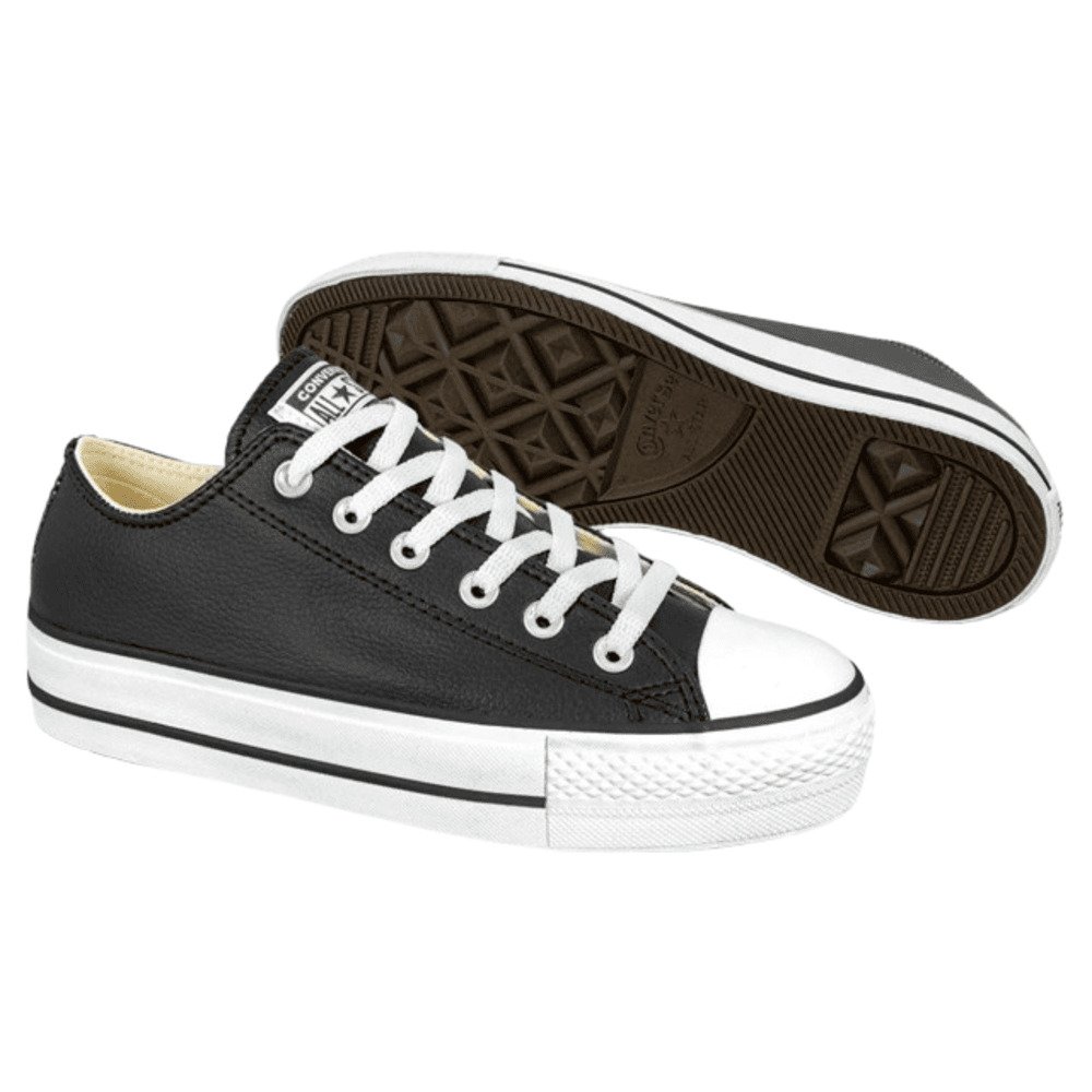 Tênis All Star Ct09830002 Chuck Taylor Lift Preto/Branco/Preto Preto/Branco 2