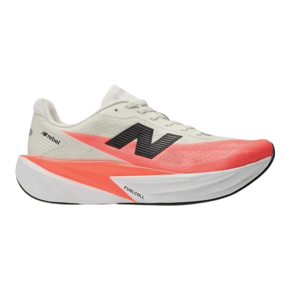 Tênis New Balance Fuelcell Rebel V5 Masculino - Coral Neon