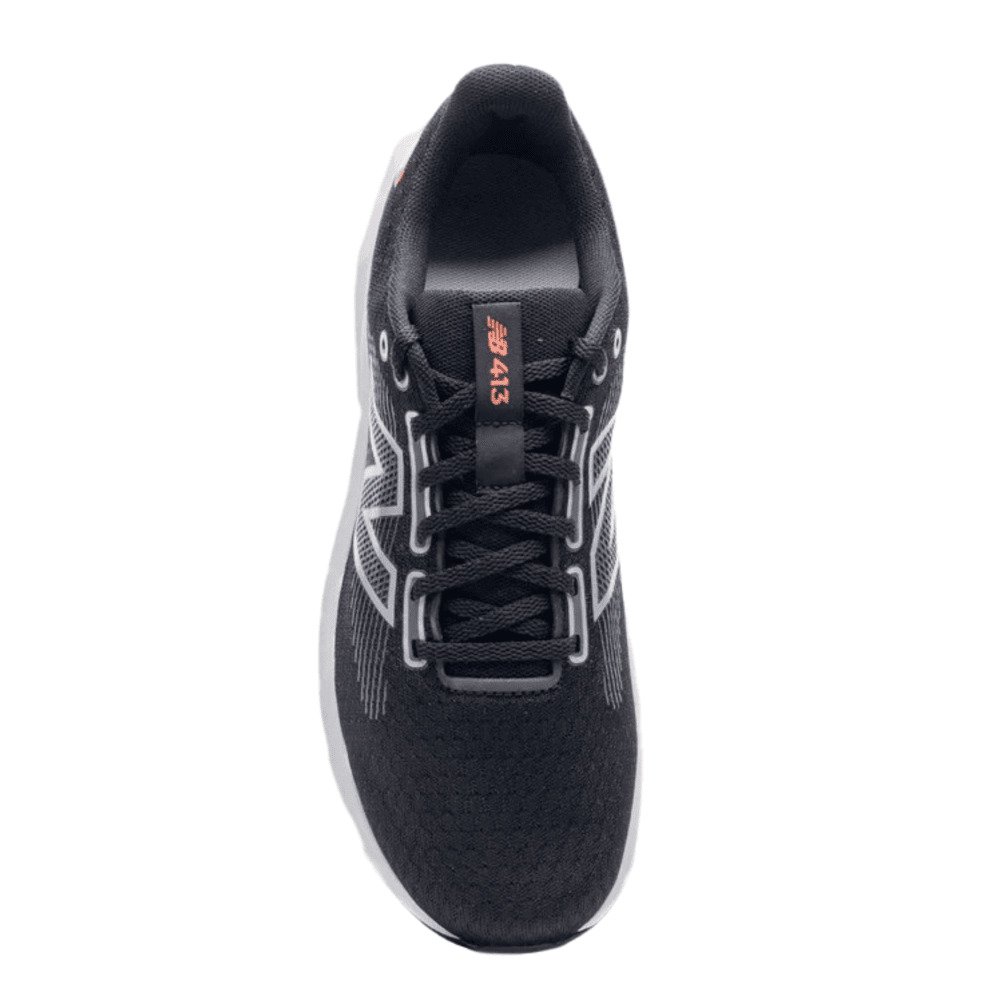 Tênis New Balance 413 V3 Masculino - Preto / Branco / Laranja Preto/Branco/Laranja 3
