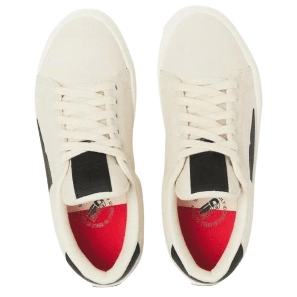 Tênis Redley Id Lona + Laminado Sintético Cru/Preto Branco/Preto 4