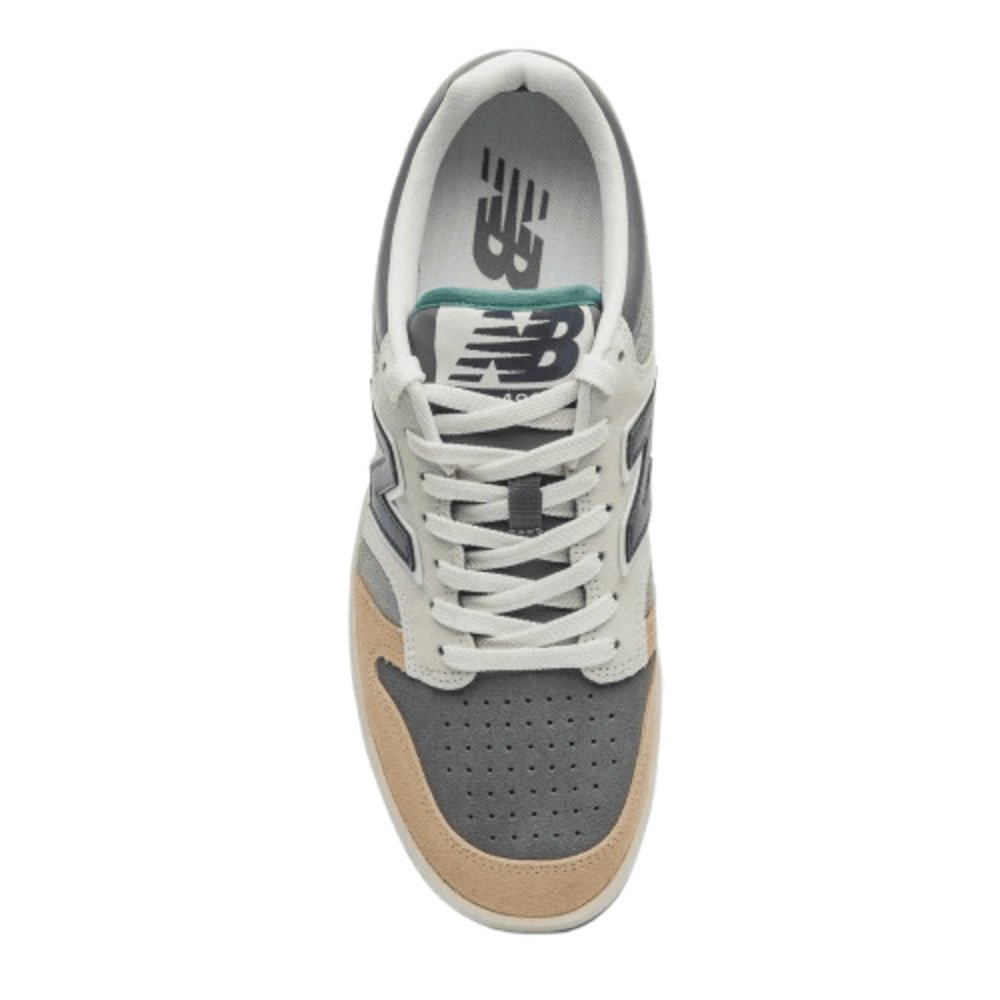 Tênis New Balance 480 Low Unissex Cnza/Cnza/Bege/Mar Cinza/Bege 3