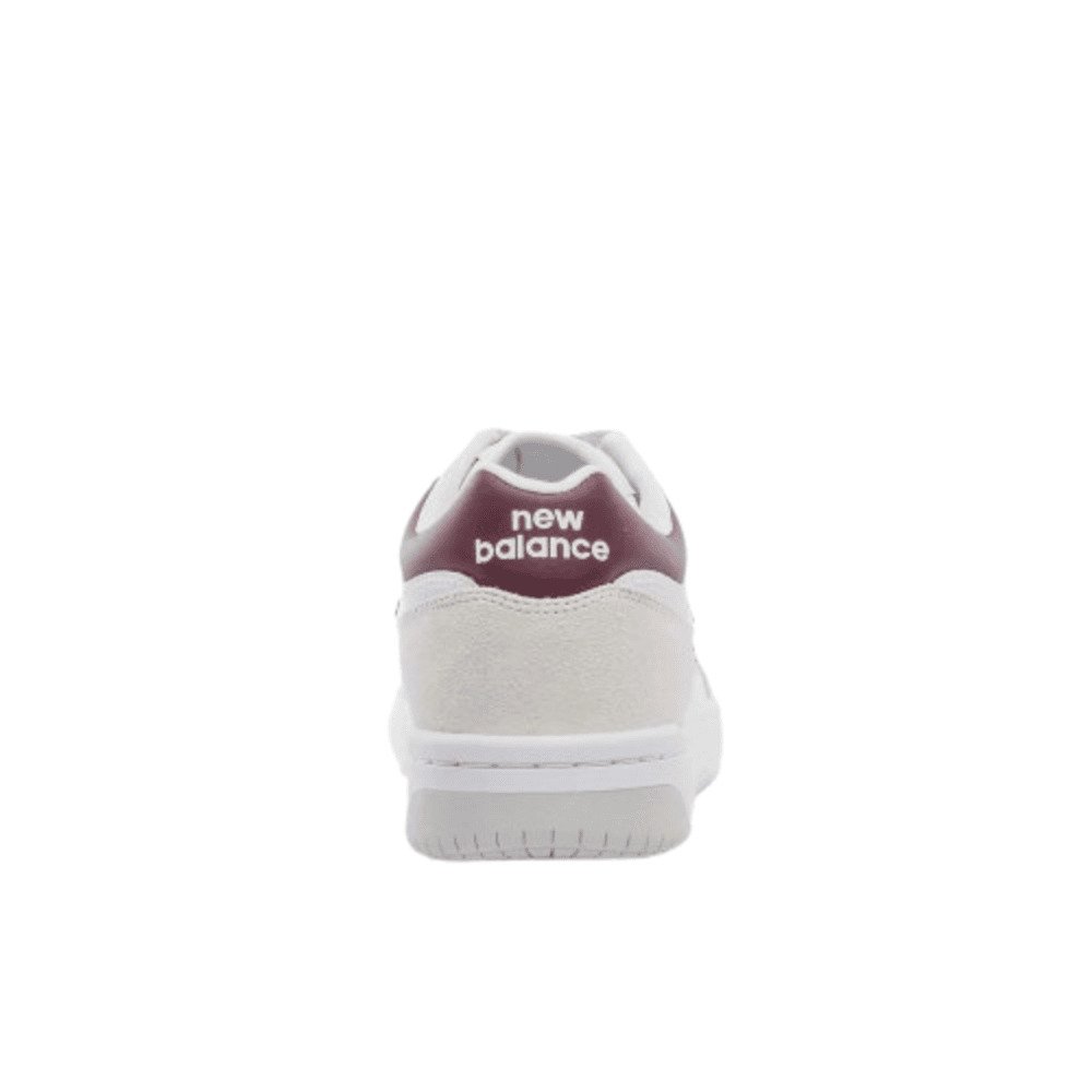 Tênis New Balance 480 Low Unisex Branco/Vinho Branco/Vinho 4