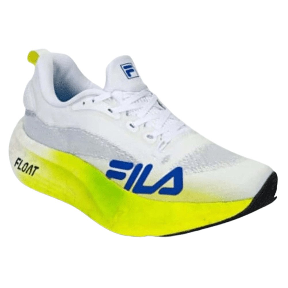 Tênis Fila Float Maxxi 2 Pro Feminino-Branco/Limão/Azul Royal Branco 2